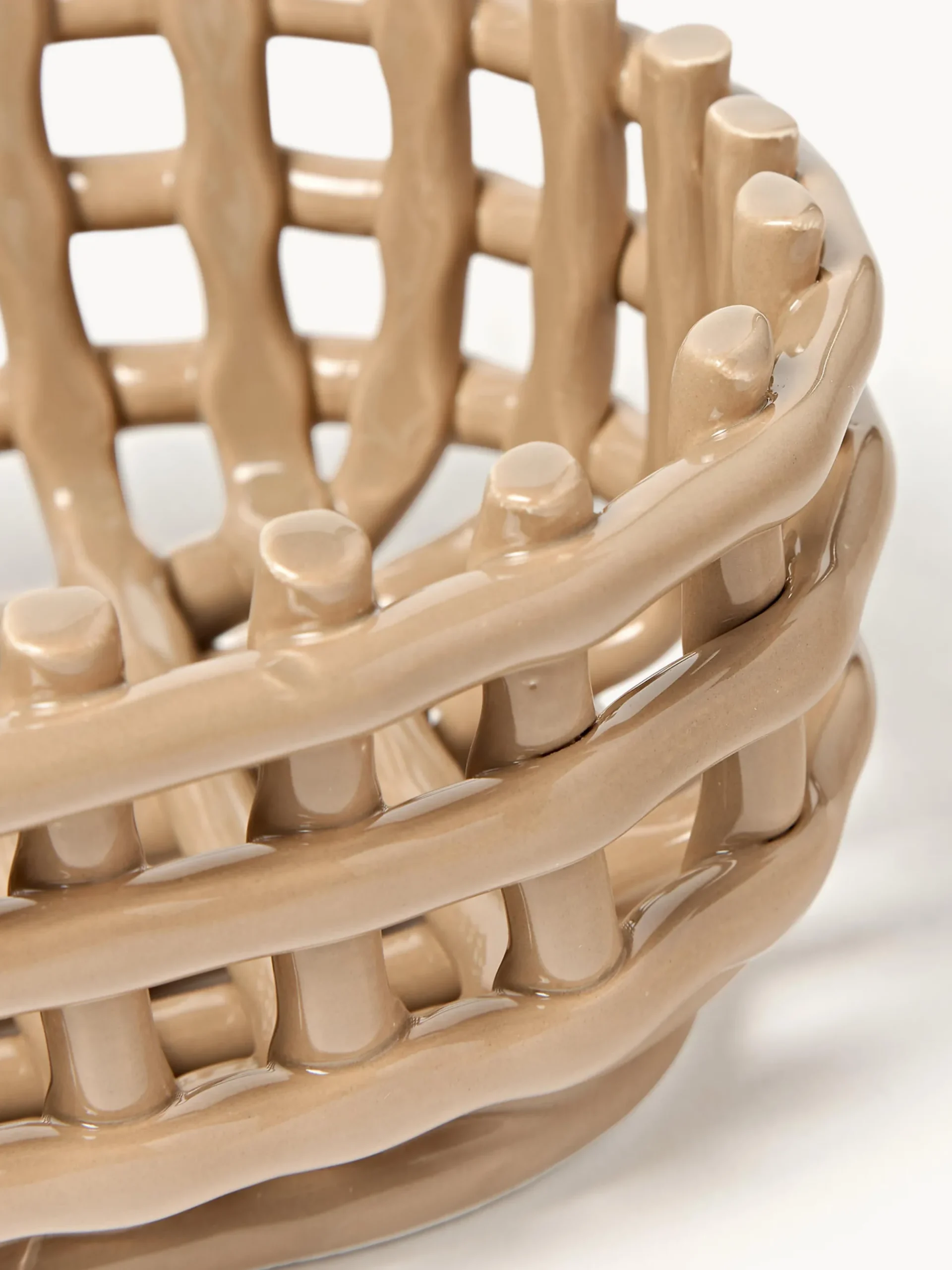 Cesto in ceramica fatto a mano Nalan