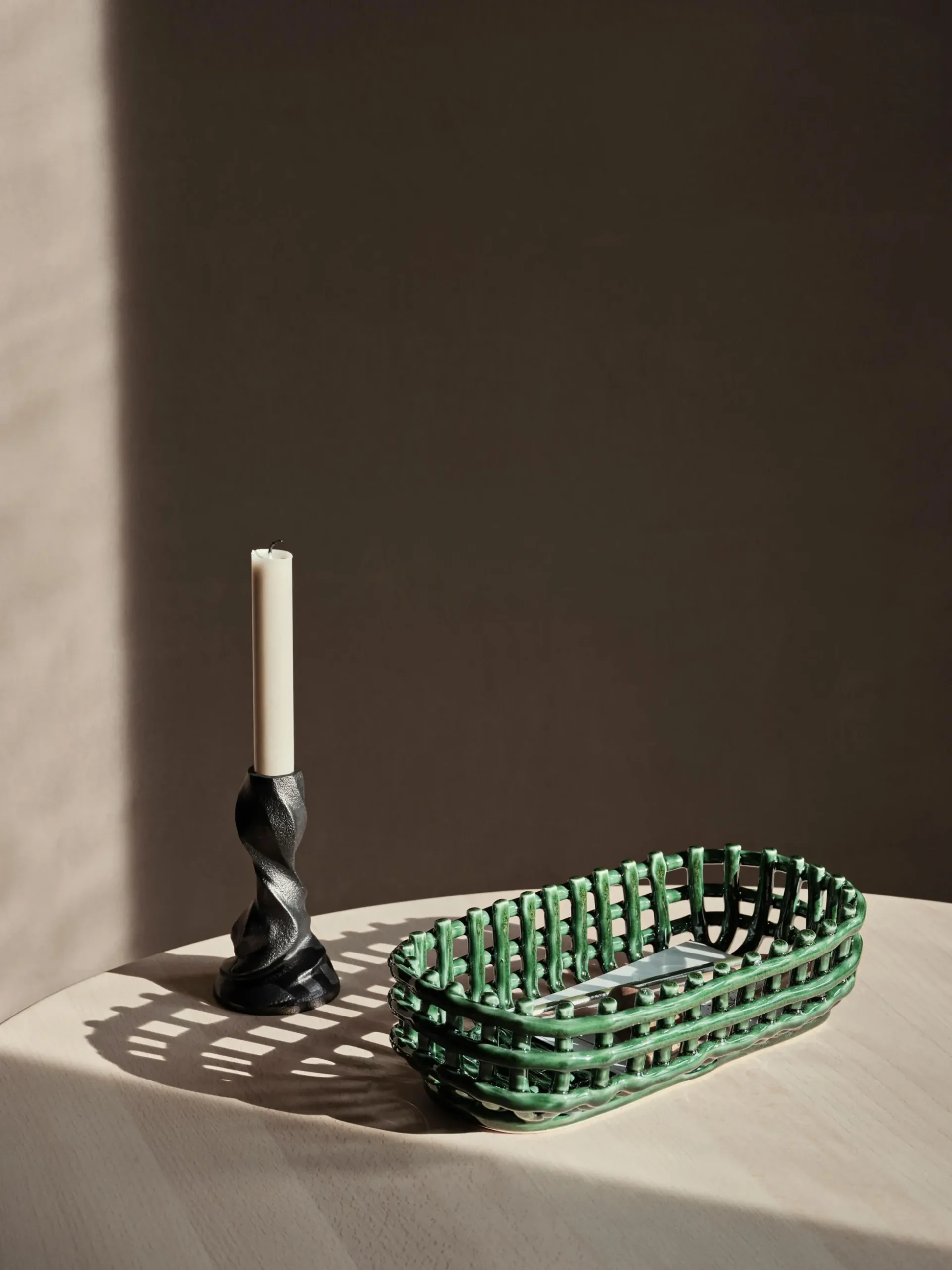 Cesto in ceramica fatto a mano Nalan