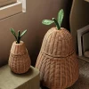 Cesto in rattan fatto a mano Pear