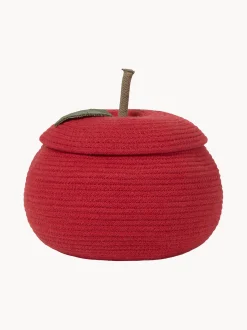 Cesto portaoggetti per bambini fatto a mano Back To School con coperchio