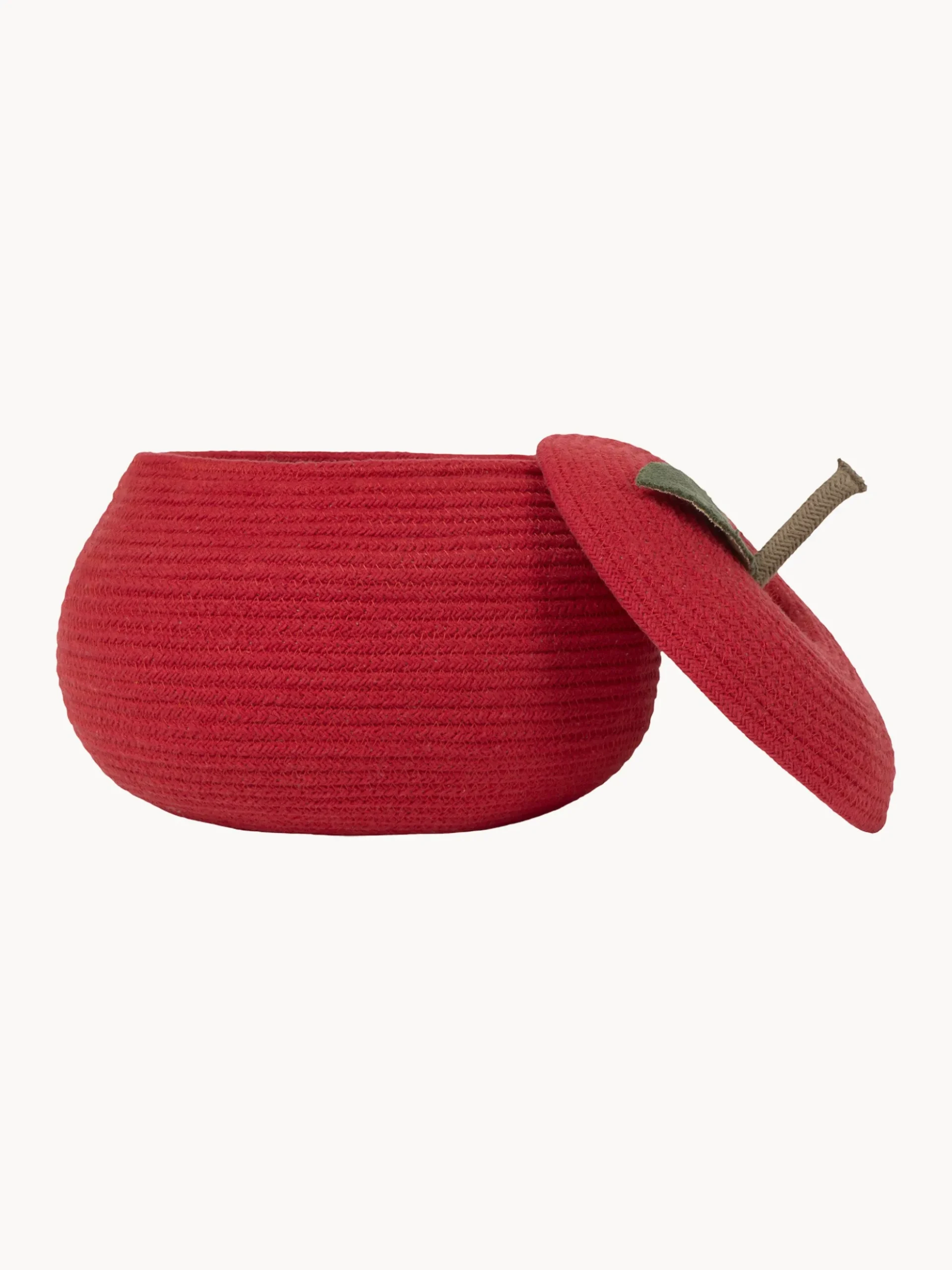 Cesto portaoggetti per bambini fatto a mano Back To School con coperchio