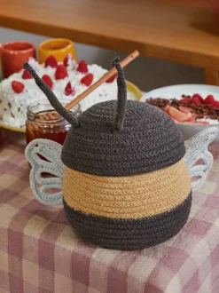 Cesto portaoggetti per bambini fatto a mano Baby Bee