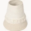 Cesto portaoggetti per bambini fatto a mano Back To School con coperchio