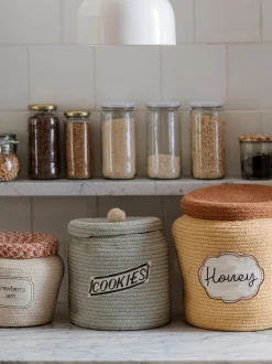Cesto portaoggetti per bambini fatto a mano Cookie Jar