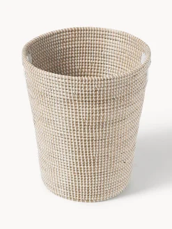 Cesto in fibra naturale con coperchio Aleya