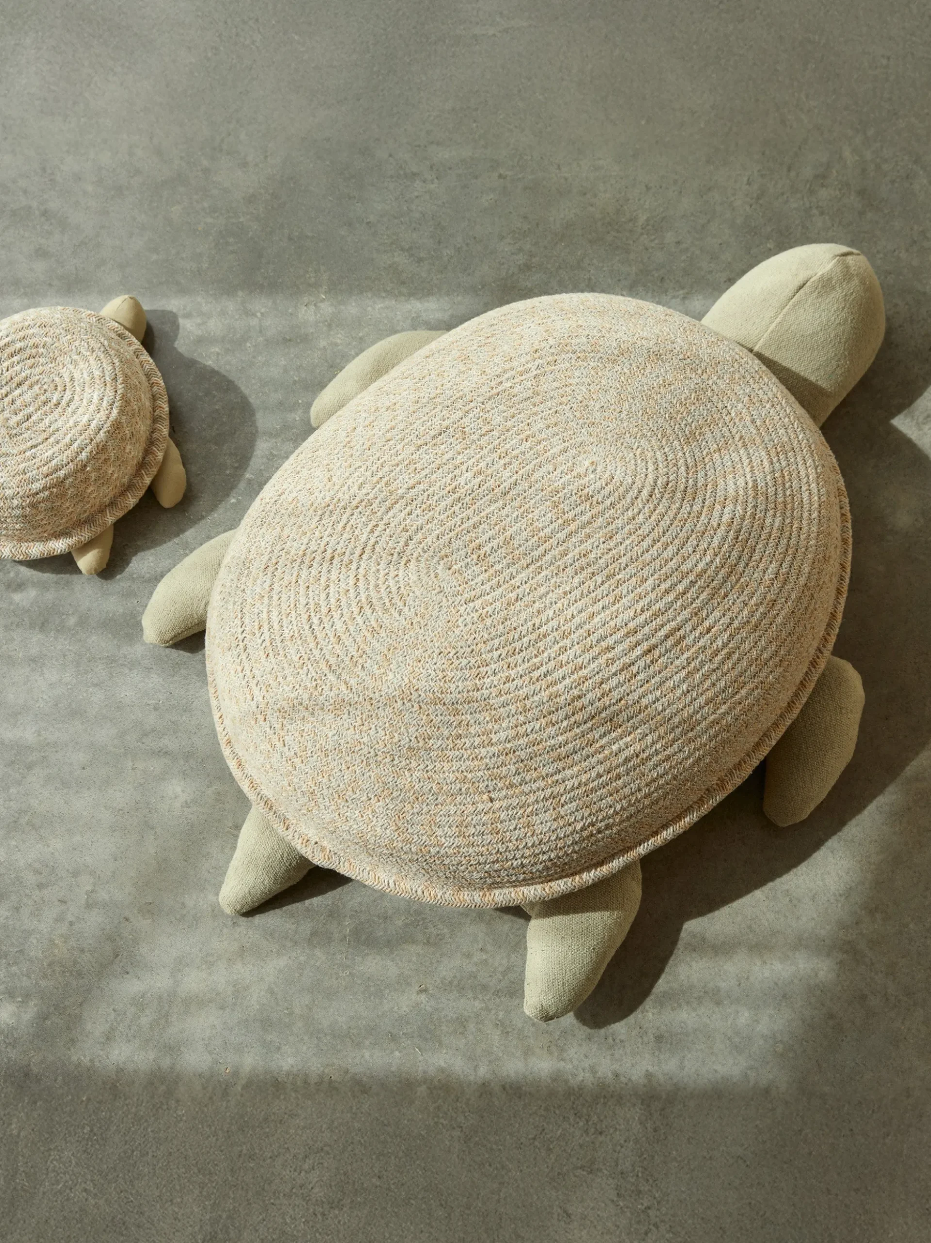 Cesto portaoggetti per bambini fatto a mano Mama Turtle