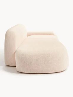 Chaise componibile 3 posti in bouclé Wolke