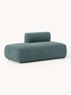 Chaise longue componibile in bouclé Sofia
