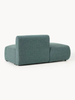 Chaise longue componibile in bouclé Sofia