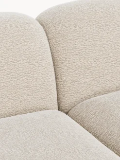 Chaise longue componibile 3 posti in teddy Wolke