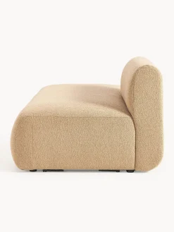 Chaise longue componibile in bouclé Sofia