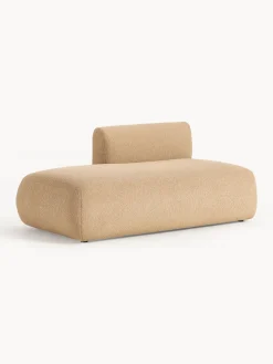 Chaise longue componibile in bouclé Sofia