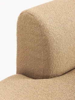 Chaise longue componibile in bouclé Sofia