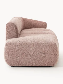 Chaise longue componibile 2 posti in bouclé Sofia