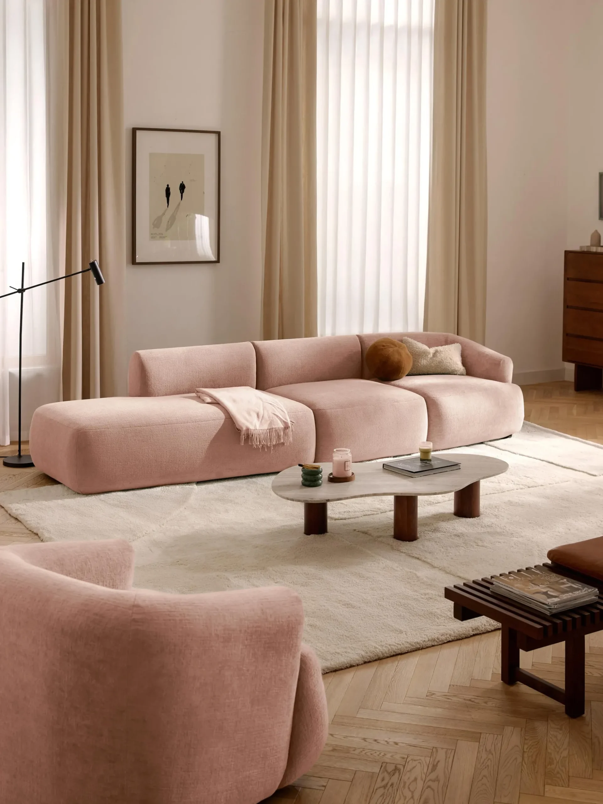 Chaise longue componibile Sofia