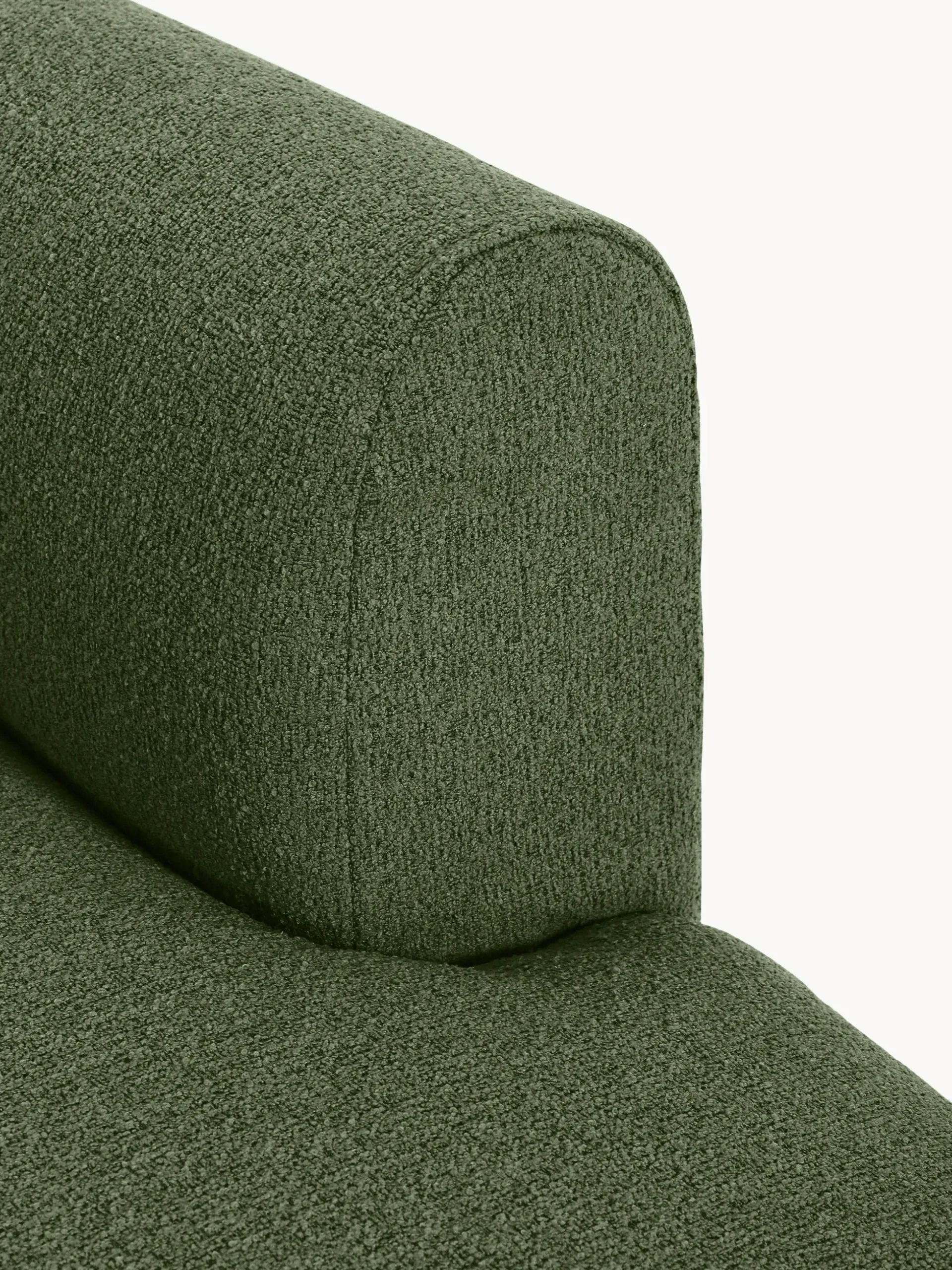 Chaise longue componibile in bouclé Sofia