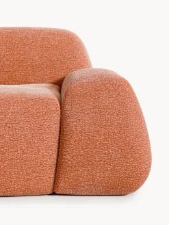 Chaise longue componibile 3 posti in teddy Wolke