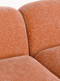 Chaise longue componibile 3 posti in teddy Wolke