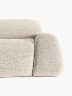 Chaise longue componibile 3 posti in bouclé Wolke