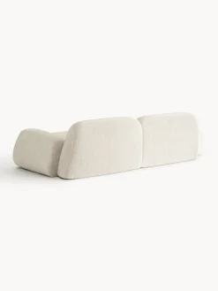 Chaise longue componibile 3 posti in bouclé Wolke