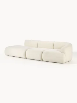 Chaise longue componibile XL in teddy Sofia