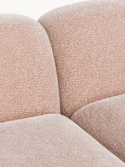Chaise longue componibile 3 posti in teddy Wolke