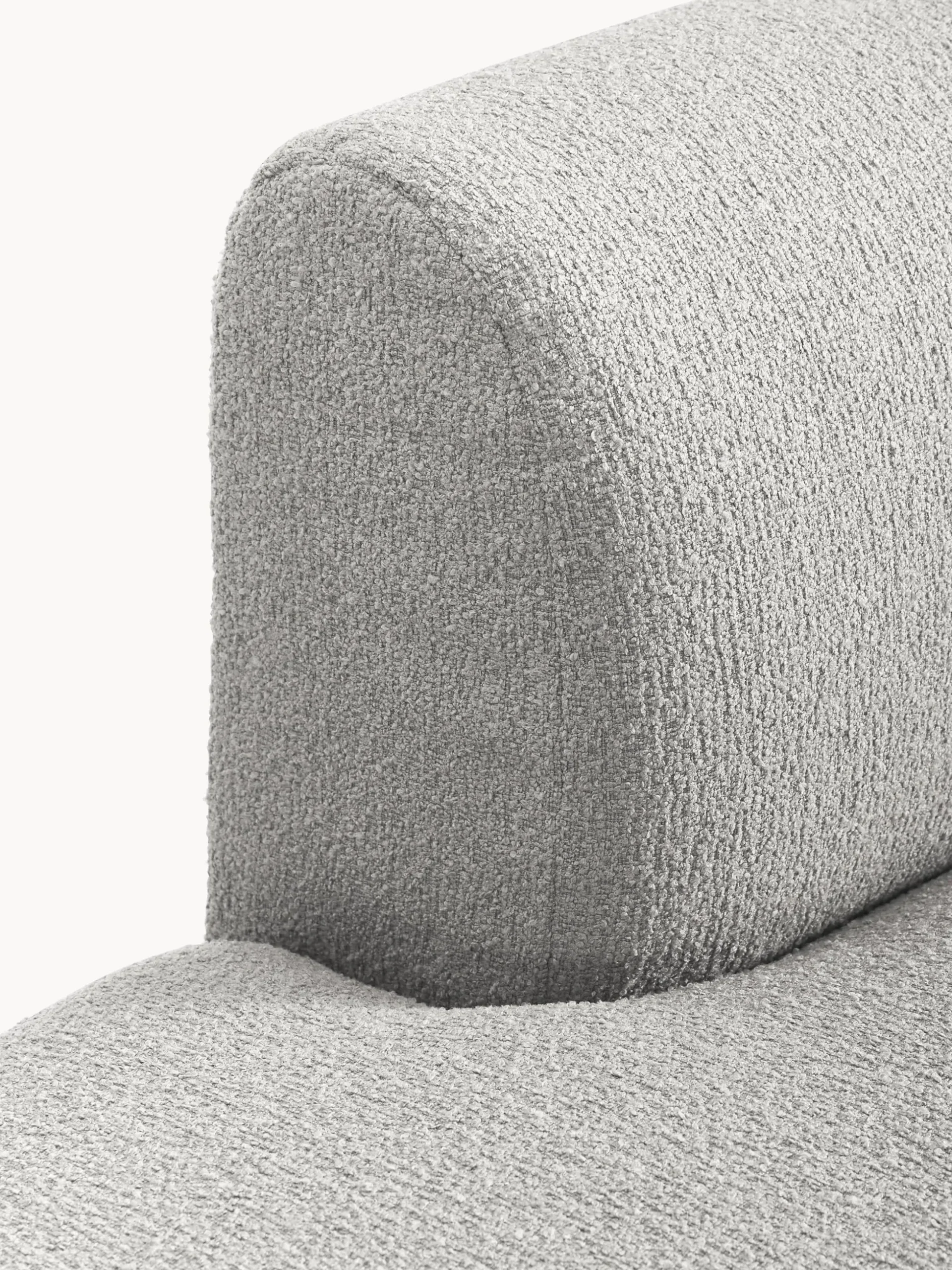 Chaise longue componibile in bouclé Sofia