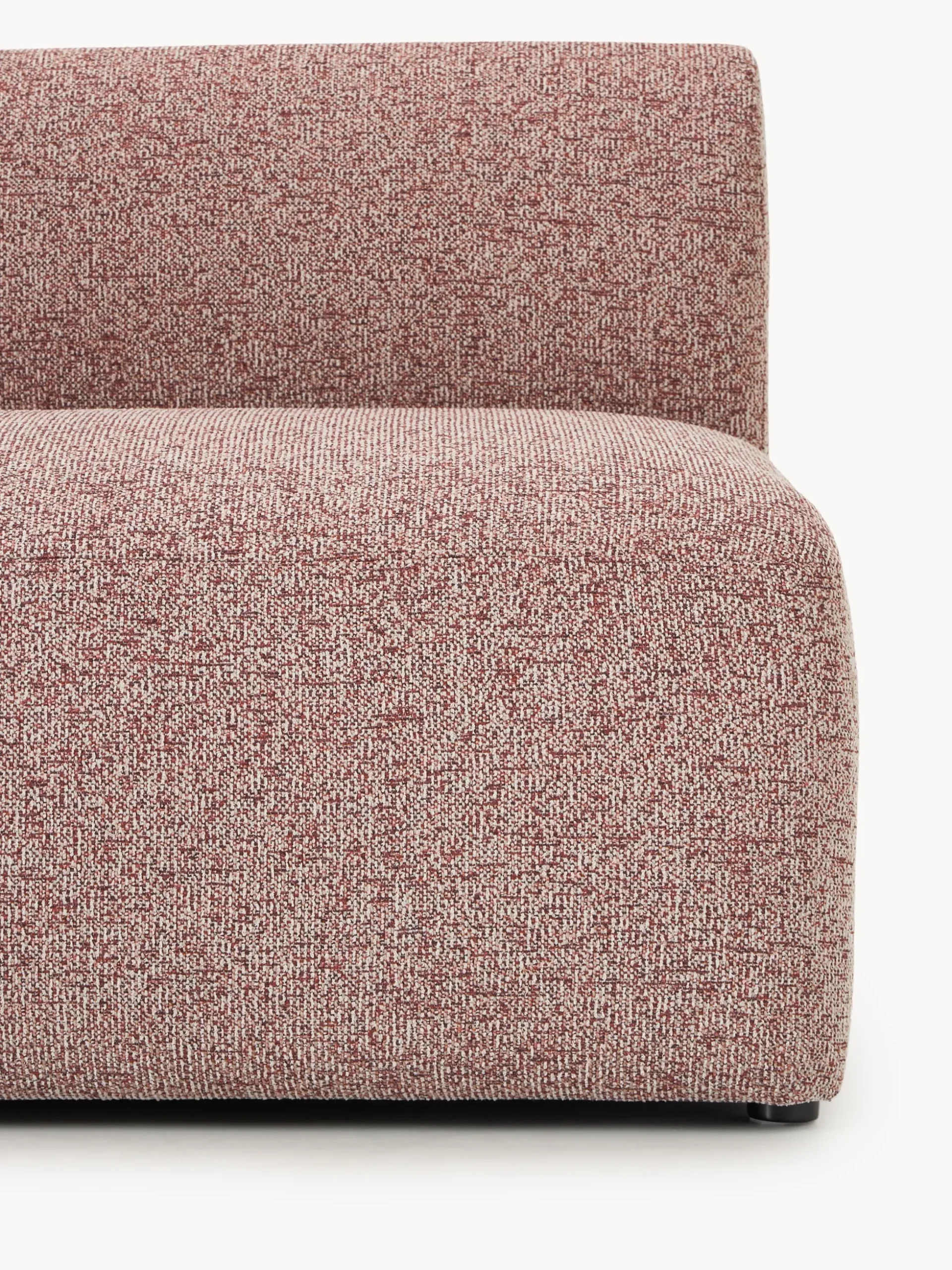 Chaise longue componibile in bouclé Sofia