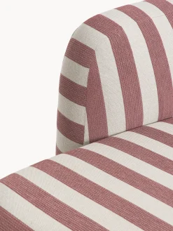 Chaise longue componibile 3 posti a righe Wolke