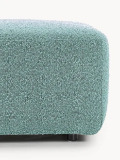 Chaise longue componibile in bouclé Anton