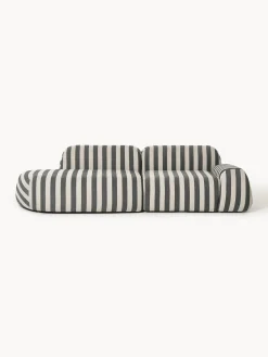 Chaise longue componibile a righe Wolke