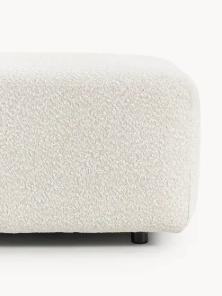 Chaise longue componibile in bouclé Anton