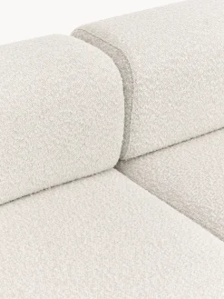Chaise longue componibile in bouclé Anton
