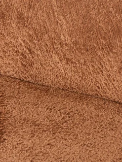 Chaise longue in teddy bouclé Wolke
