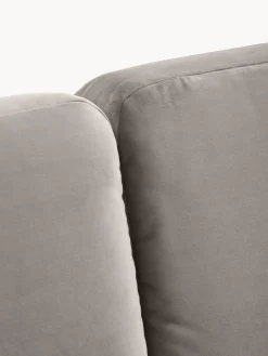 Chaise longue in velluto Fluente