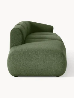 Chaise longue XL componibile in bouclé Sofia