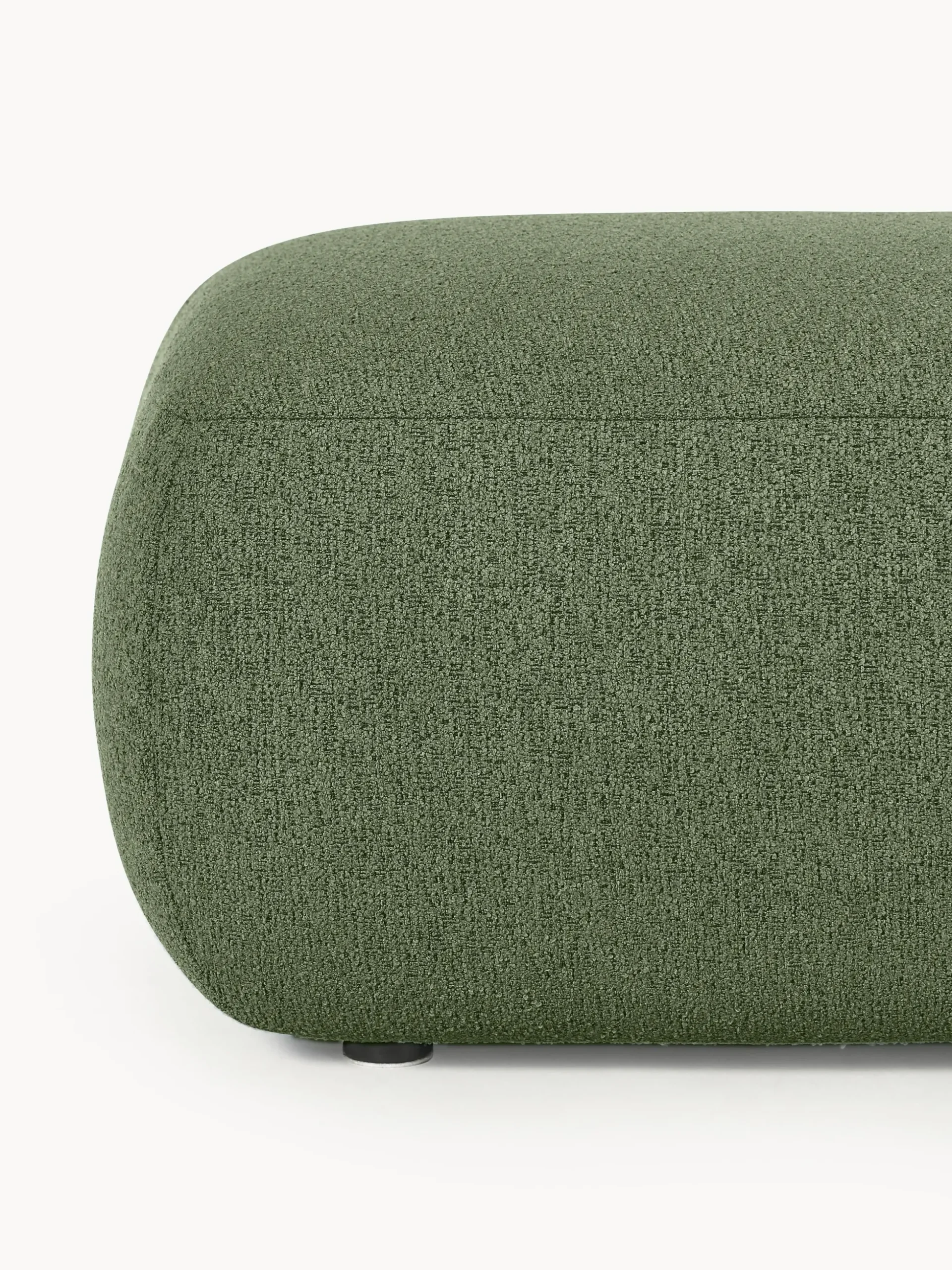 Chaise longue XL componibile in bouclé Sofia