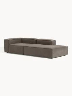 Chaise lounge componibile in bouclé Lennon