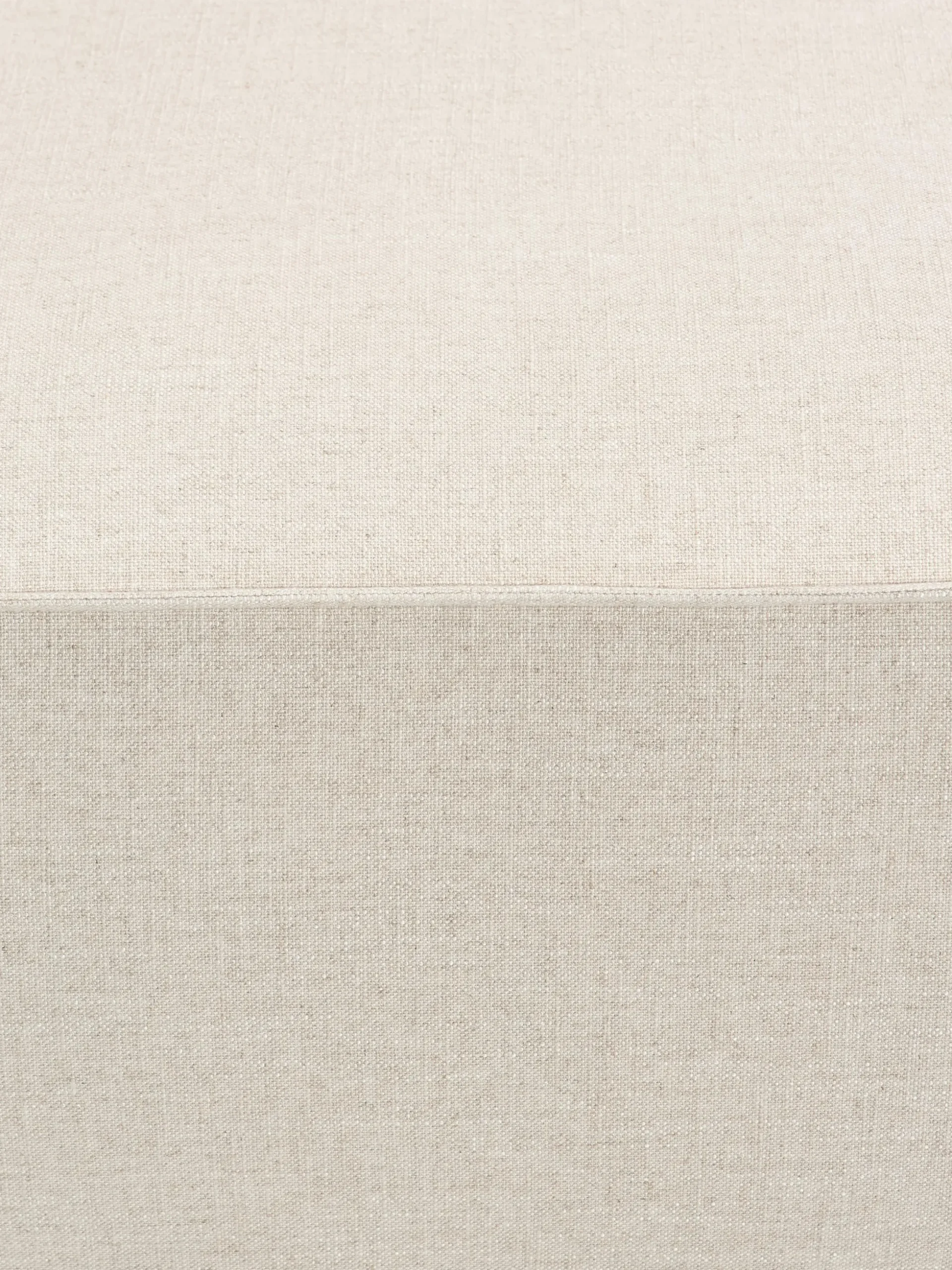 Chaise lounge componibile in misto lino Lennon