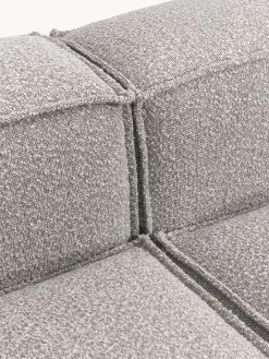 Chaise lounge componibile XL in bouclé Lennon
