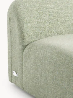 Chaise lounge in bouclé Wolke