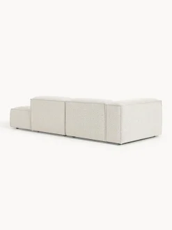 Chaise loungue componibile in bouclé Lennon