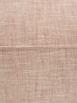 Chaise loungue componibile in misto lino Lennon