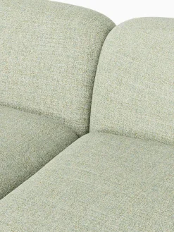 Chaise componibile 3 posti in bouclé Wolke