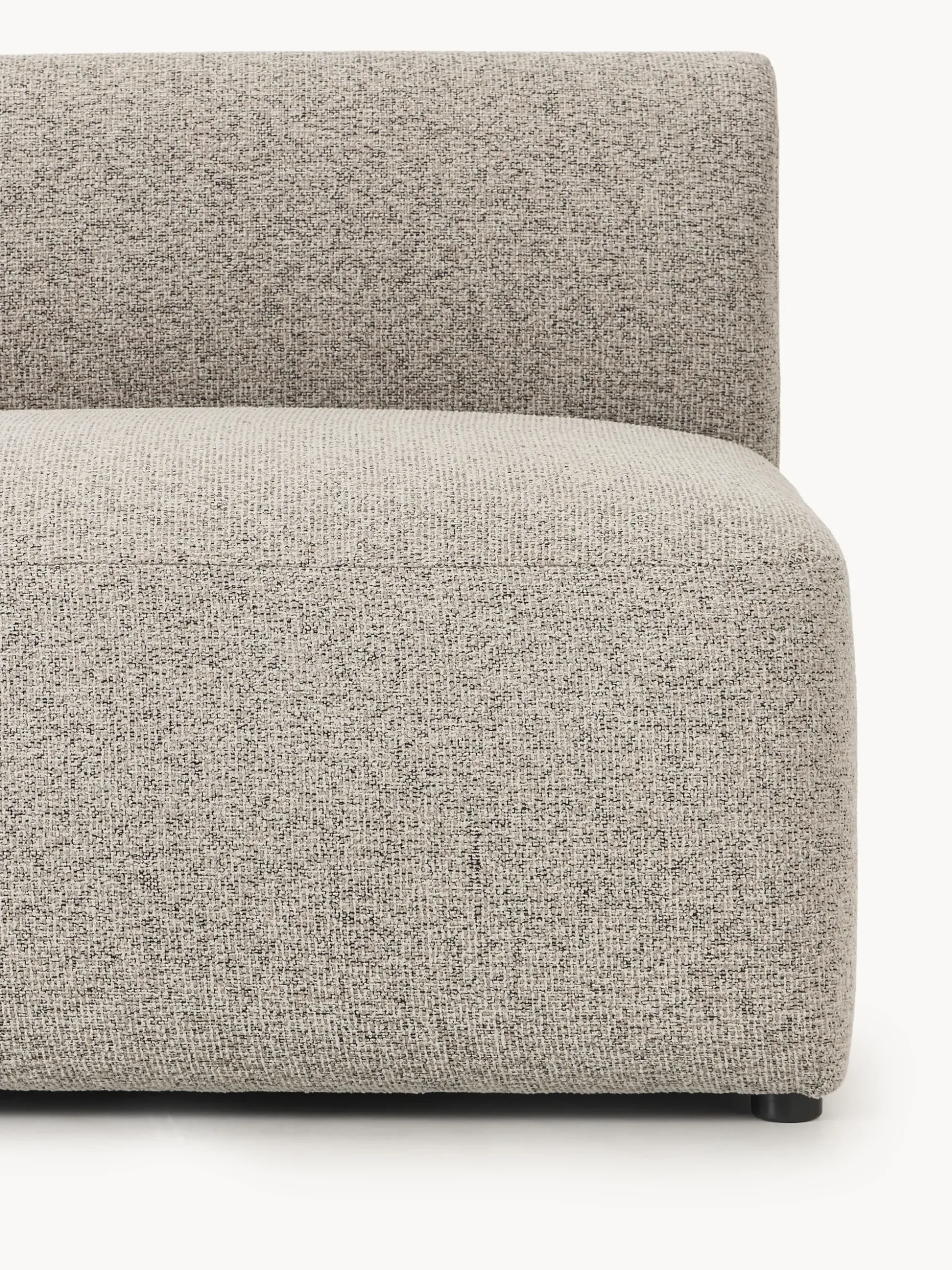 Chaise longue componibile in bouclé Sofia