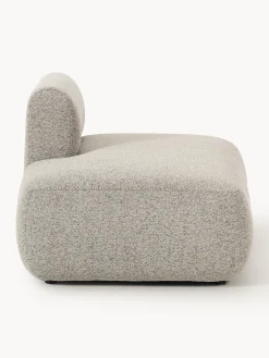 Chaise longue componibile in bouclé Sofia