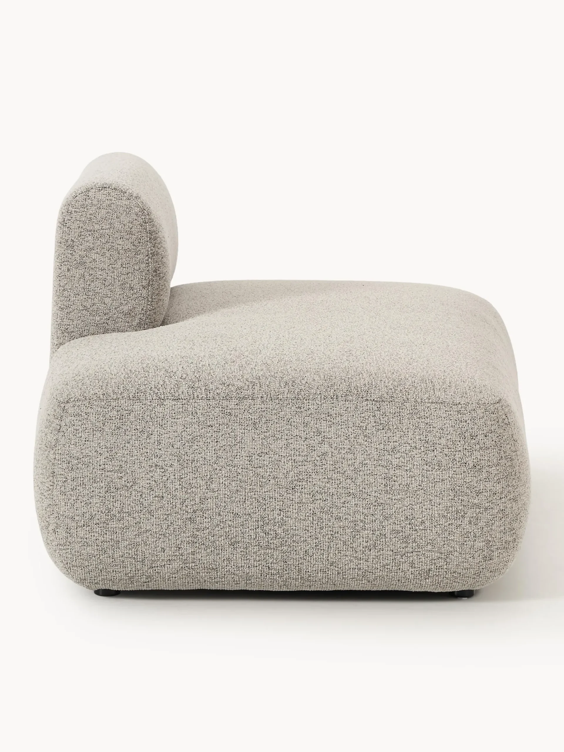 Chaise longue componibile in bouclé Sofia