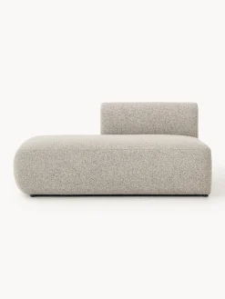 Chaise longue componibile in bouclé Sofia