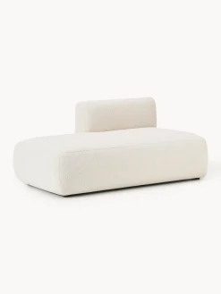 Chaise longue componibile in bouclé Sofia