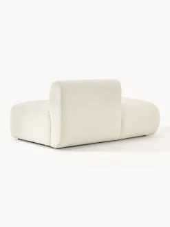 Chaise longue componibile in teddy Sofia